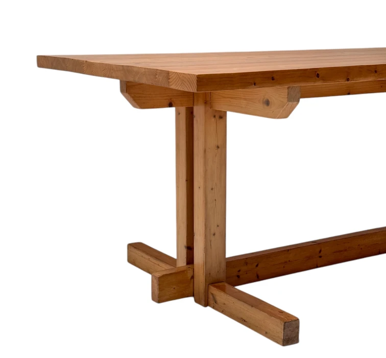 Mid-Century Modern Large Dining Room Table, 1970s